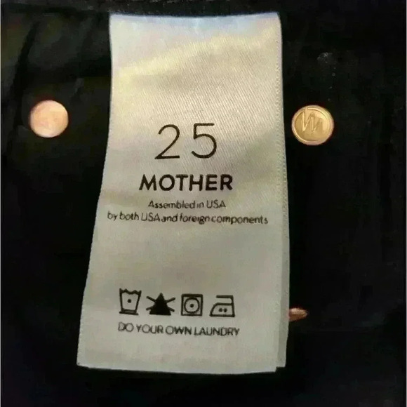 Mother | the high waisted looker fray jeans size 25 - Picture 10 of 12